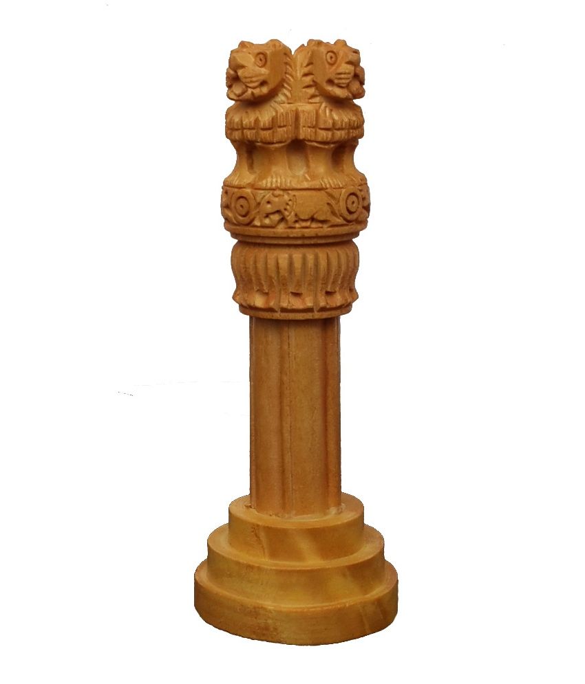 Divinecrafts Wooden Ashoka Pillar Buy Divinecrafts Wooden Ashoka