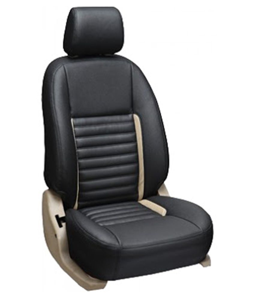 Gk Seat Covers White Leather Car Seat Cover For Xylo: Buy Gk Seat