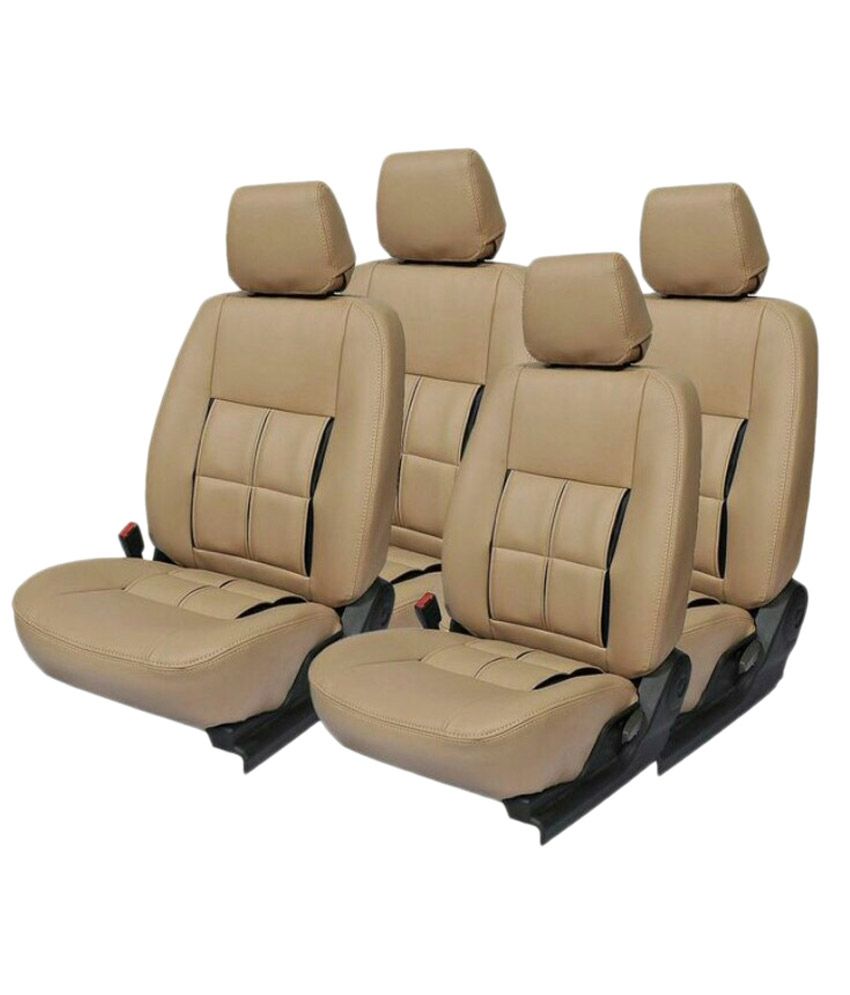 Vegas Beige Leather Car Seat Cover For Maruti Swift Buy