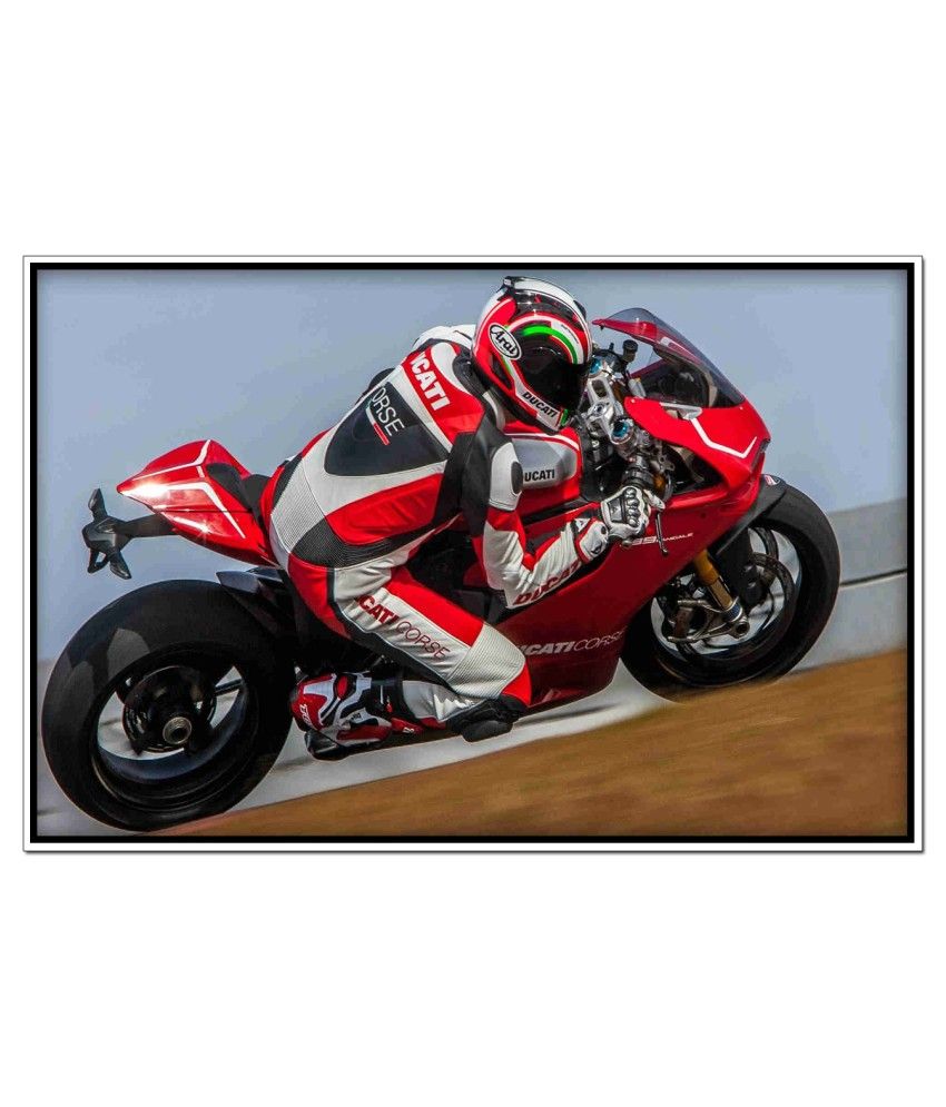 Shopolica Ducati Bike Poster Buy Shopolica Ducati Bike Poster at Best