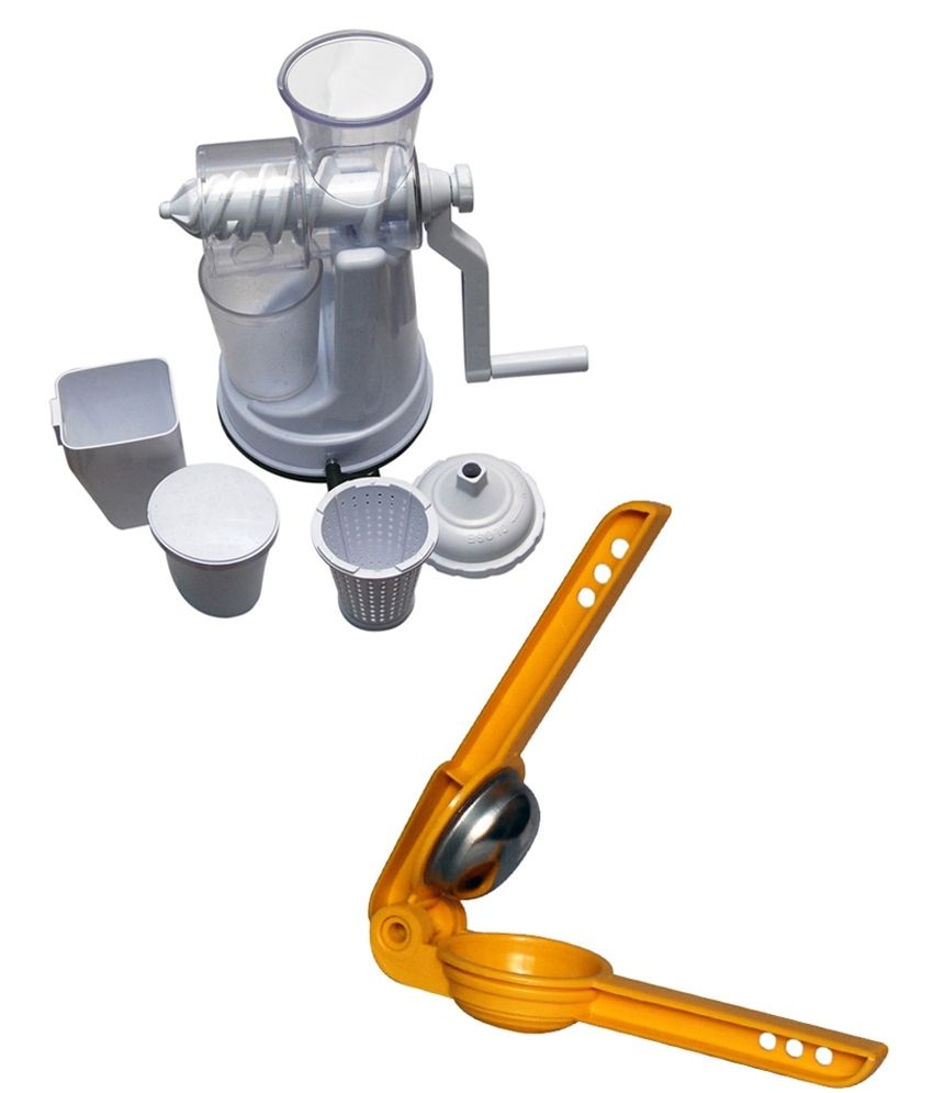 MUD Combo of Lemon Squeezer Plastic Body and Fruit