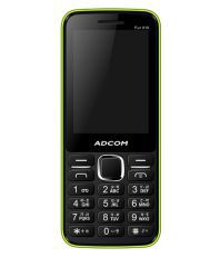 ADCOM X16 (FUN)  Dual Sim Mobile-Black & Green