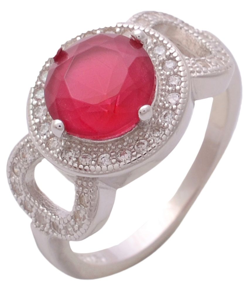 Divine Jewels 92.5 Sterling Silver Ring Buy Divine Jewels 92.5