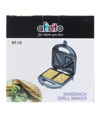 Afinito Afinito NY-ST-15 2 2 Sandwich Maker