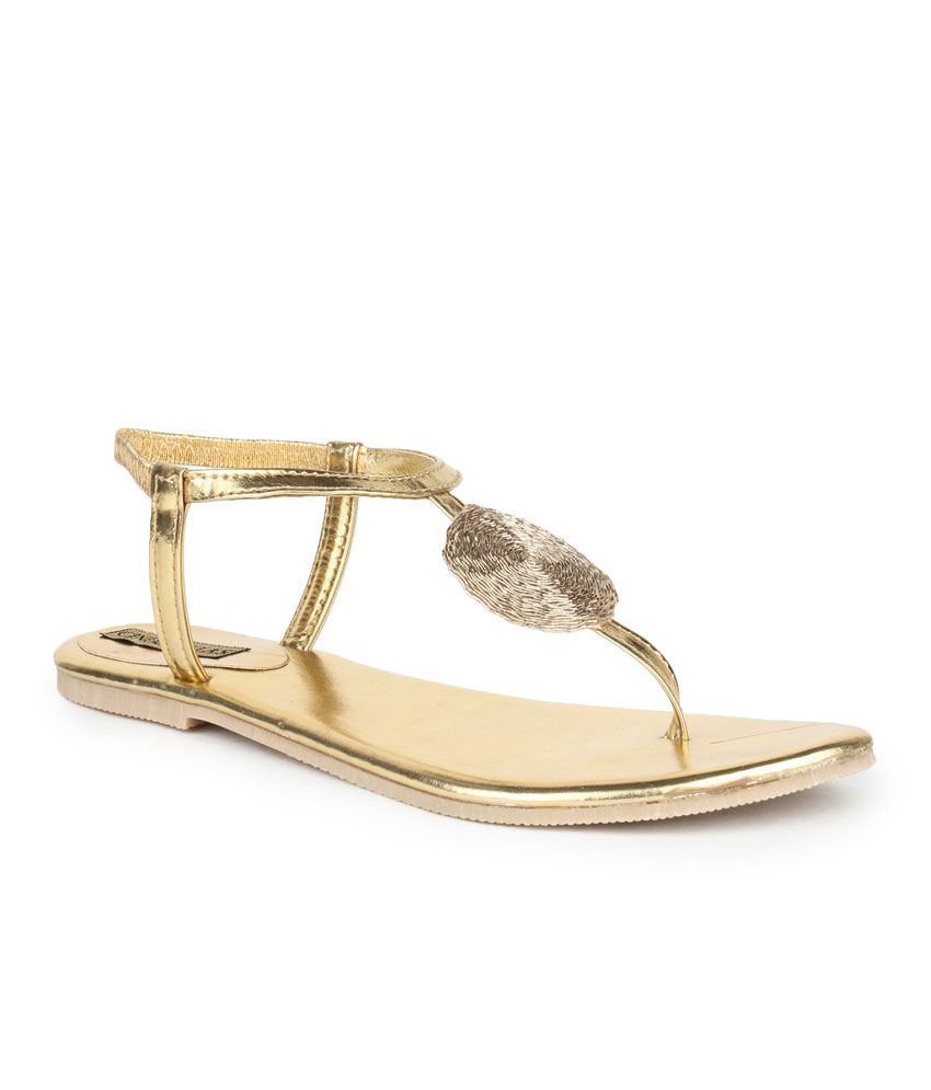 ... women s footwear flat slip on sandal cinderellas gold flat sandals