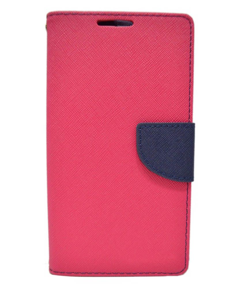 Fancy Diary Card Wallet Flip Back Cover For Lenovo A7000 pink Buy