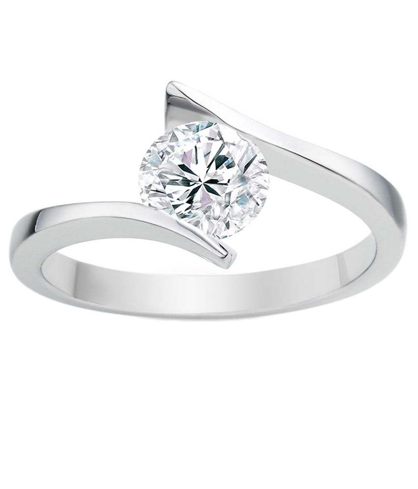 Rm Jewellers 92.5 Sterling Silver Diamond Ring Buy Rm Jewellers 92.5