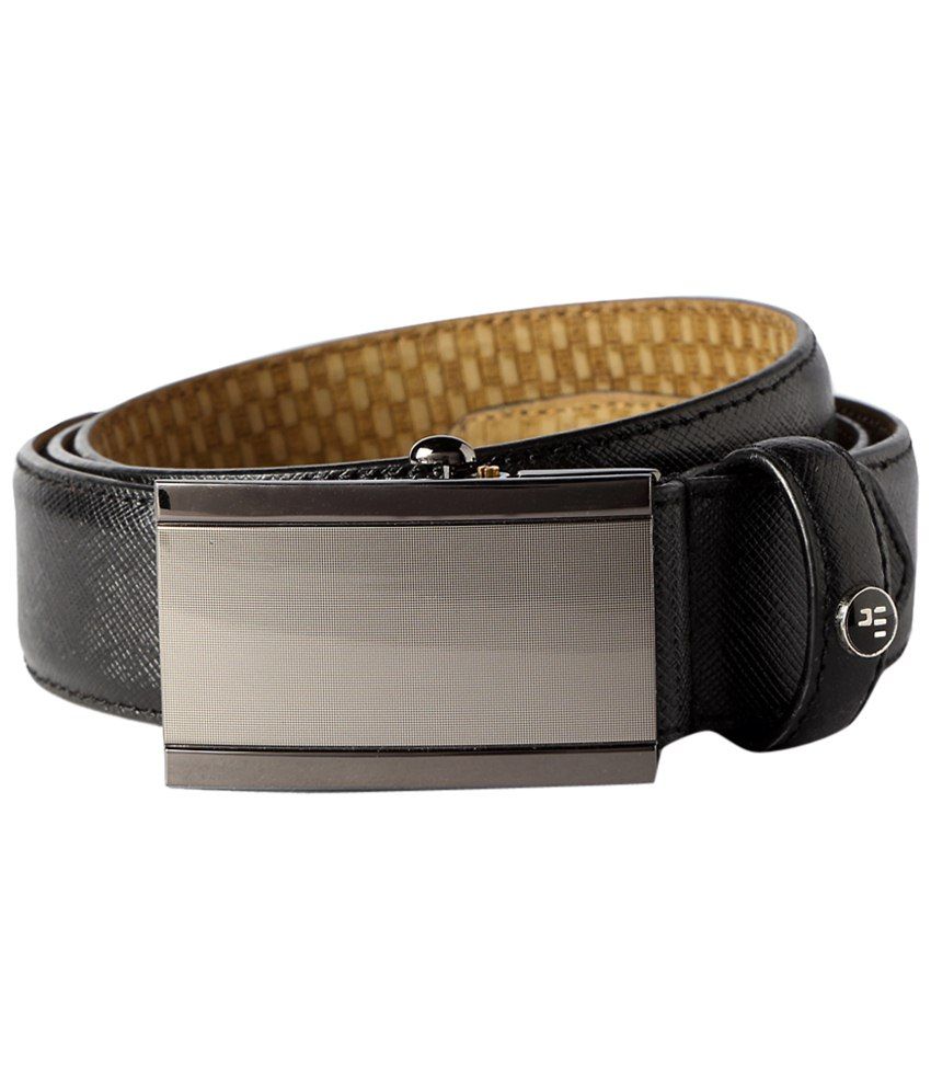 Peter England Black Formal Belt Buy Online at Low Price in India