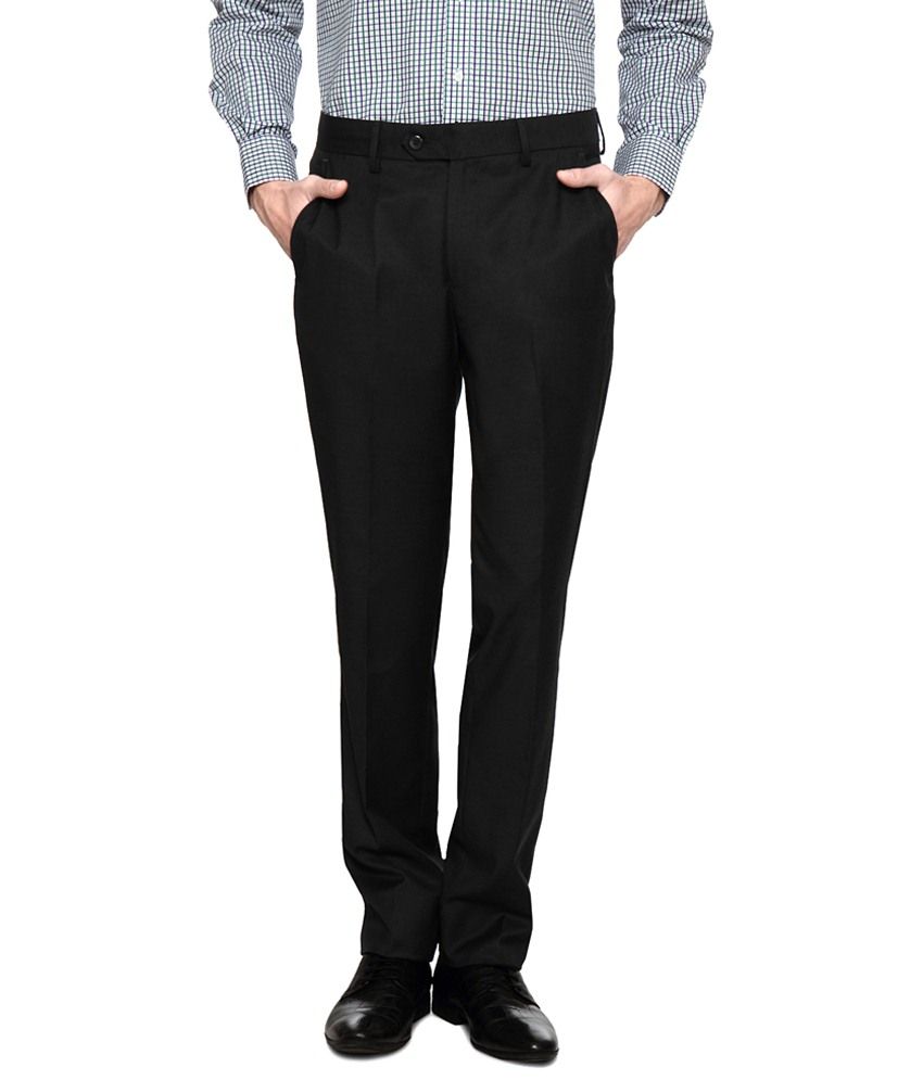 black formal trousers