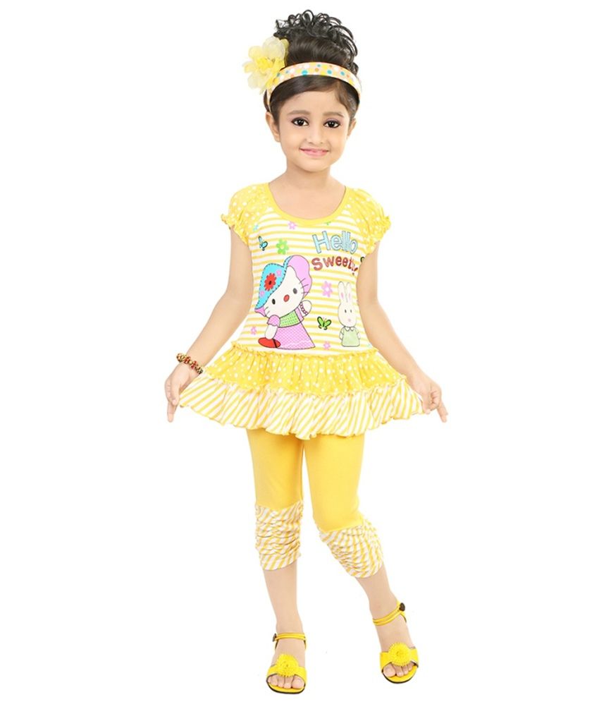... girls clothing 2 8 yrs frocks dresses justkids yellow cotton dresses
