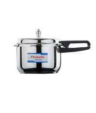 Butterfly Blue Line 3 Ltrs Induction Friendly Stainless Steel Outer Lid Pressure Cooker