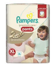 Pampers Premium Care Pants Diapers Extra Large Size 16 pc Pack