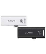 Sony Micro Vault USM8GR 8 GB Pen Drive(Black) With Sony M...