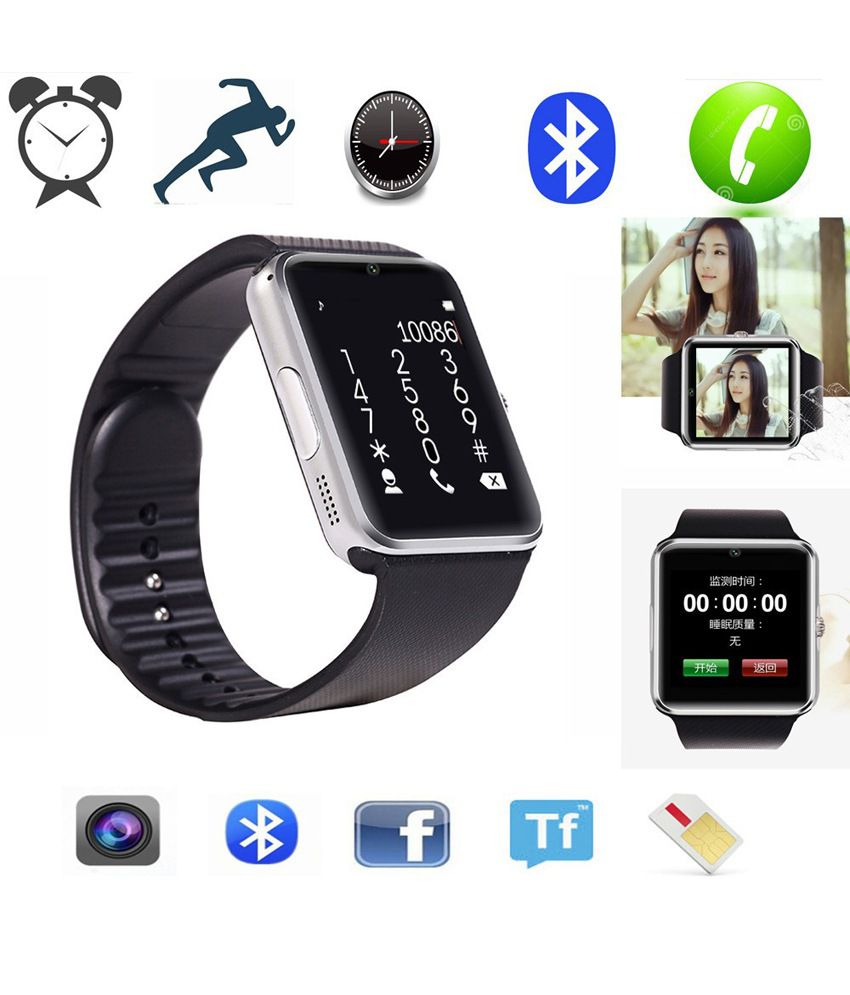  Noise GT08 Digital Square Casual Smartwatch Silver Rs.2799 From Snapdeal