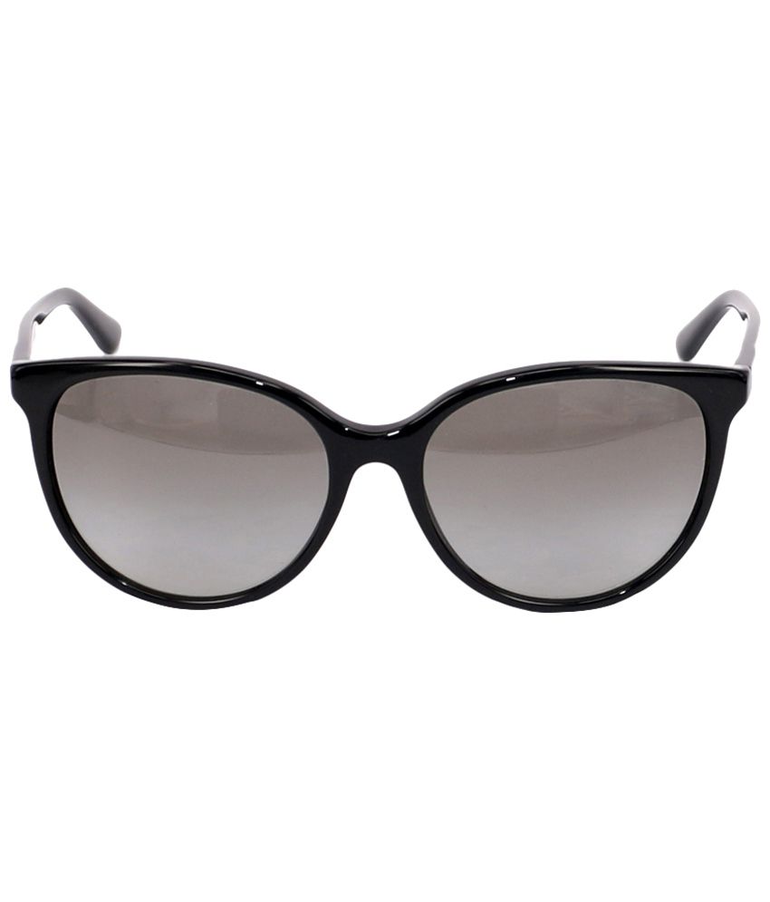 Vogue Black And Gray Cat Eye Sunglasses For Women Buy Vogue Black