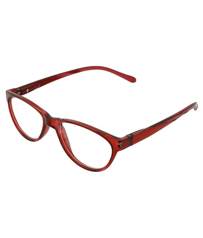Glaze iWear Full Rim Red Frame Cateye Eyeglasses - Buy ...