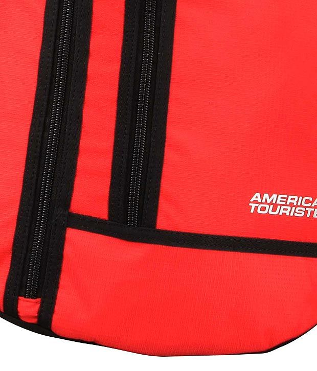 American Tourister Red Single Sling Bag
