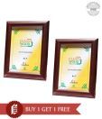 Cleanwood Maroon Polystone Photo Frame