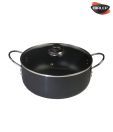 Nirlep 3 Litre Hard Anodized Patila With Lid