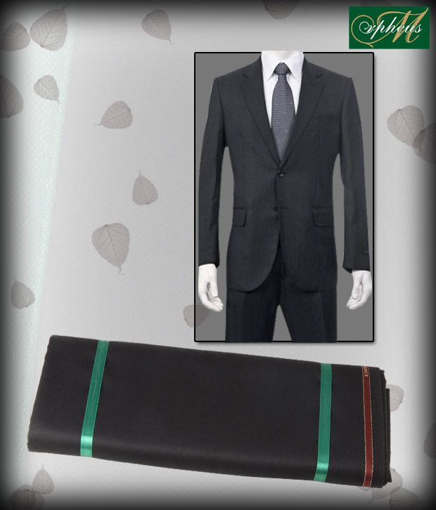 Morpheus Stylish Black Suit Length