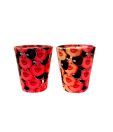 Tungs10 Lips Print Shot Glass Pair