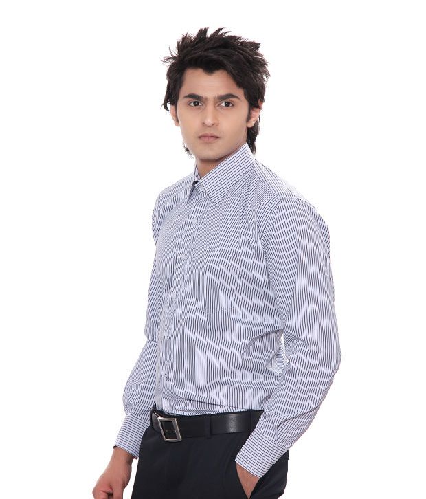 Jonnie Fresh Sky Blue Striped Shirt