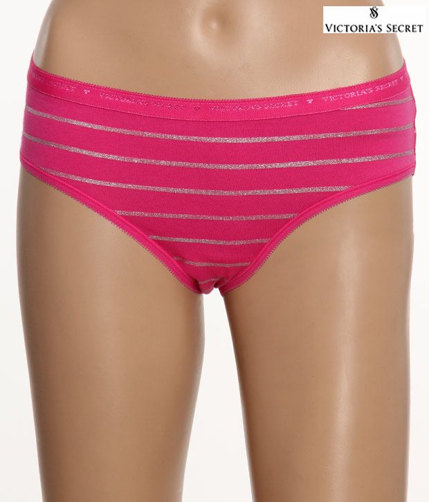 Buy Victoria S Secret Dark Pink Striped Panty Online At Best Prices In