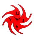 Panache Red Chakri Wall Clock