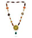 Spyra Green Onyx & Agate Necklace