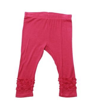 Nauti Nati Smart Dark Pink Pack of 2 Leggings For Kids