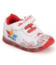 Universal Wonderful White & Red Light Shoes