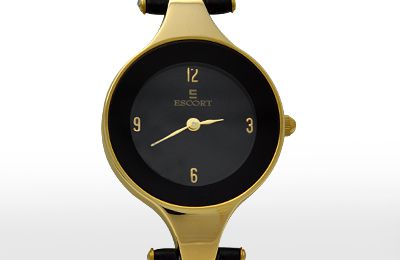 Escort Black Watch for Women - Buy Online @ Rs.1090 | Snapdeal