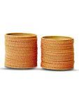 Aadya Set Of Carrot Red Lac Bangles