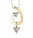 Tycarati Vibrant Diamond Studded Pendant