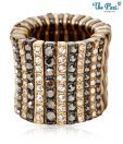 Pari Elegant Rhinestone Studded Ring