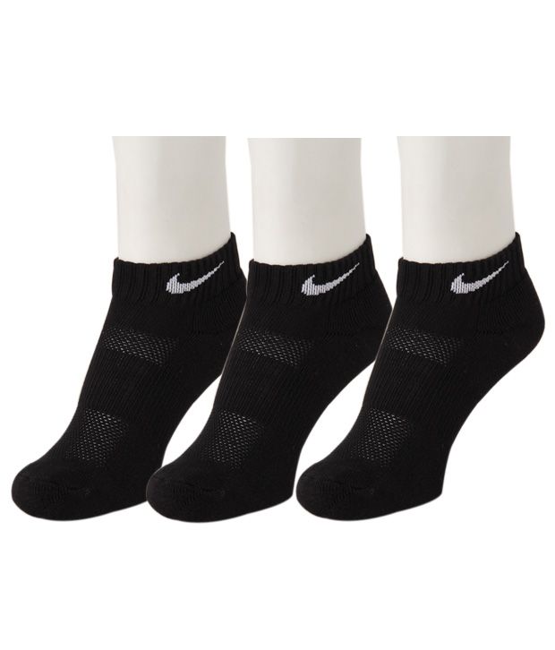 black nike sock shoes