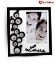 Archies White Crystals Love Photo Frame