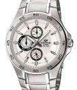 Casio Edifice Brilliant Silver Tone Strap Watch