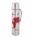 Polo Aeroplane Design Stainless Steel Thermo Flask-500 ml