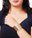 Accessary Quotient Flower Design Chic Bracelet