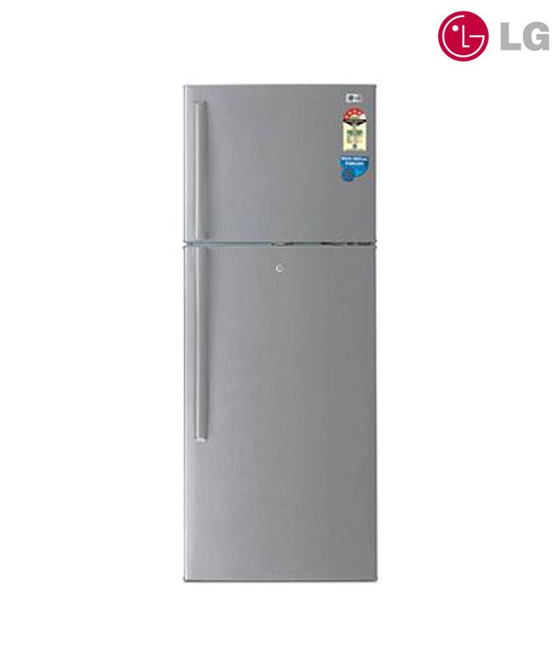 LG GL368YSQ4 Double Door 350 Ltr Refrigerator Stainless Steel Price in