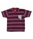 Little Kangaroos Wine Stripes T-Shirt For Kids