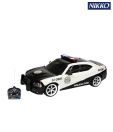 Nikko Dodge Charger Police R/C 1:  16 (Additional 4 Drifting Tires  Included)