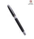 Swiss Military RB11 Black & Silver Roller Ball Pen