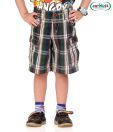 Catmoss Serene Checks Jamaican Shorts For Kids
