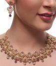 Karishma Glorious Gold Plated Bridal Necklace Set
