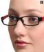 Teenager Red Stylish Temples Optical Frame