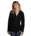 Finesse Black Zipper Sweatshirt