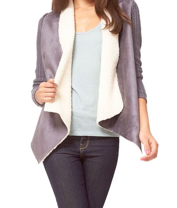 Lieben Mode Charming Dusky Purple Jacket