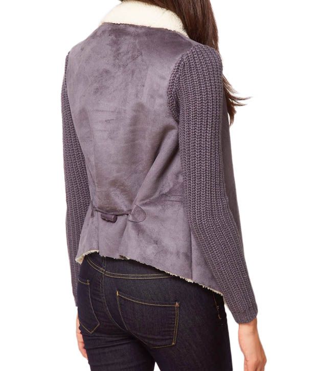 Lieben Mode Charming Dusky Purple Jacket
